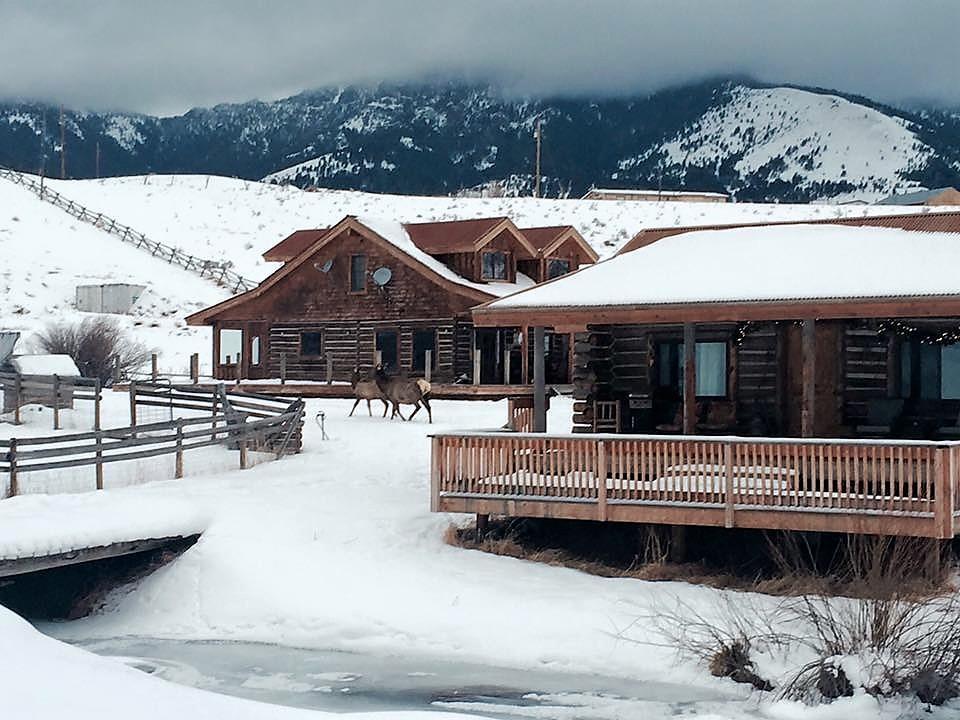 Creek Cabin Gardiner Luaran gambar